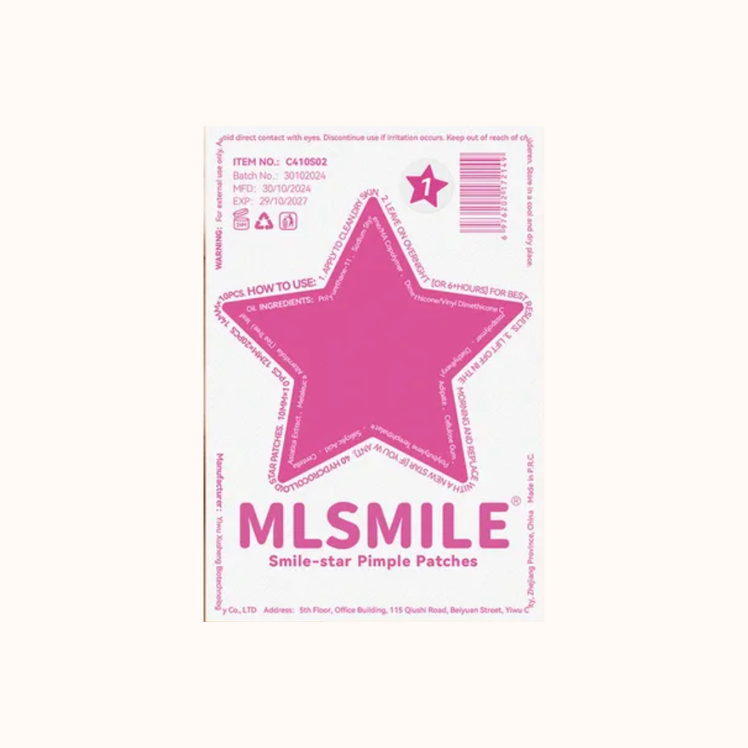 MLSMILE Smile Star Pimple Patches