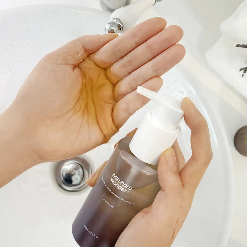 Haruharu Black Rice Moisture Deep Cleansing Oil