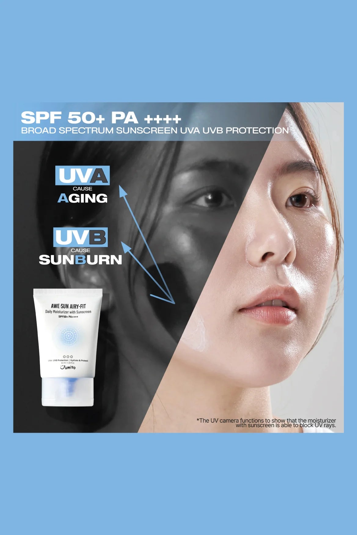 Jumiso Awe-Sun Airy-fit Daily Moisturizer with Sunscreen