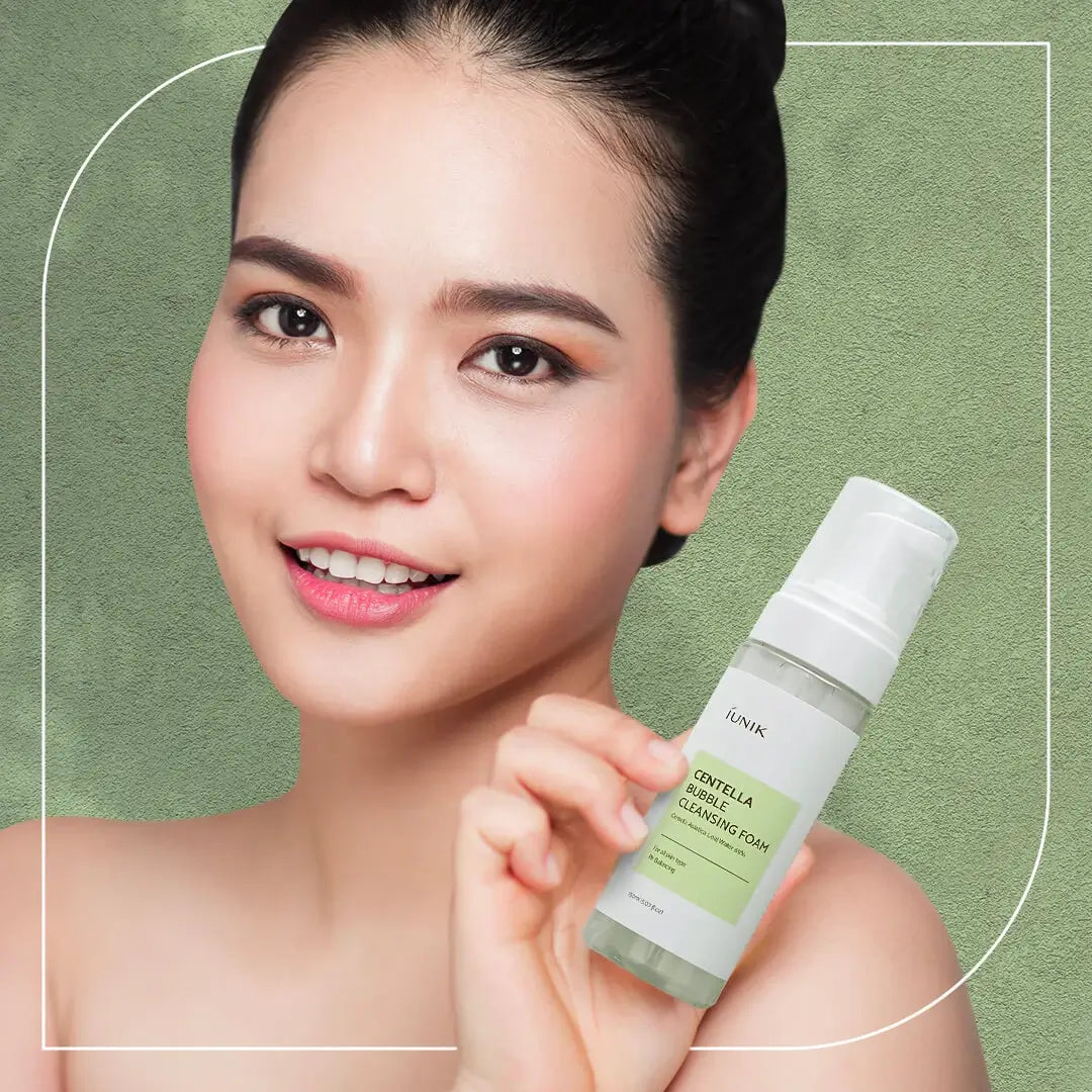 iUnik Centella Bubble Cleansing Foam