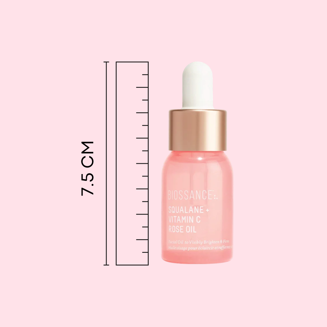 Biossance Squalane + Vitamin C Rose Oil