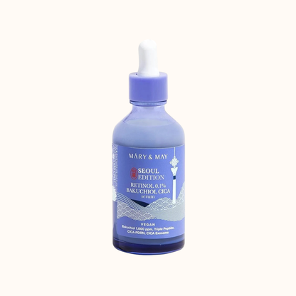 Mary&May - Retinol 0.1% Bakuchiol Cica Serum Seoul Edition