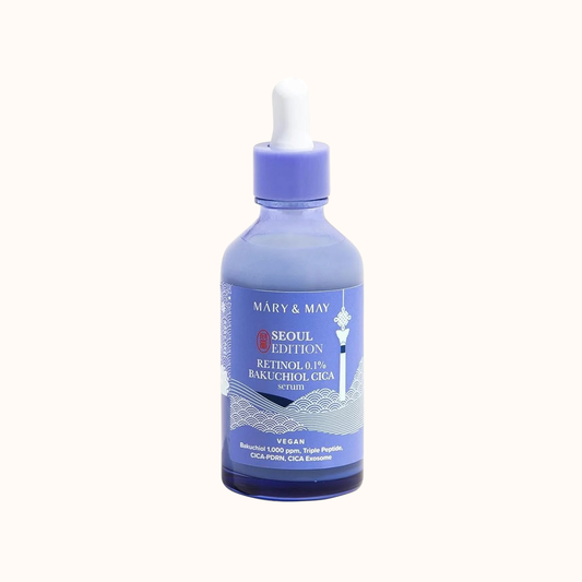 Mary&May - Retinol 0.1% Bakuchiol Cica Serum Seoul Edition
