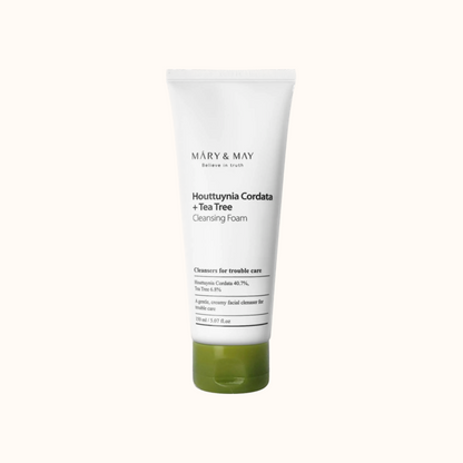 Mary&May Houttuynia Cordata + Tea Tree Cleansing Foam