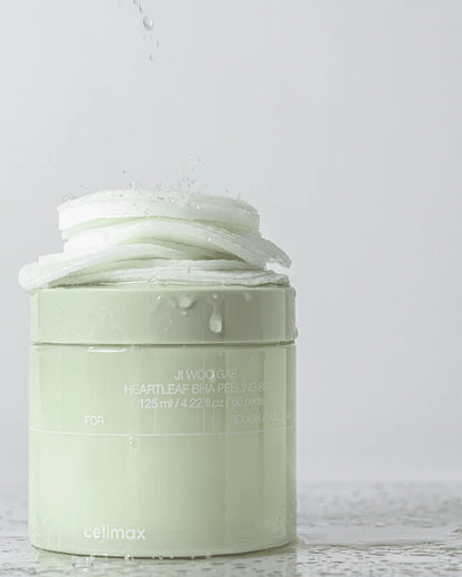Celimax JIWOOGAE Heartleaf BHA Peeling Pad