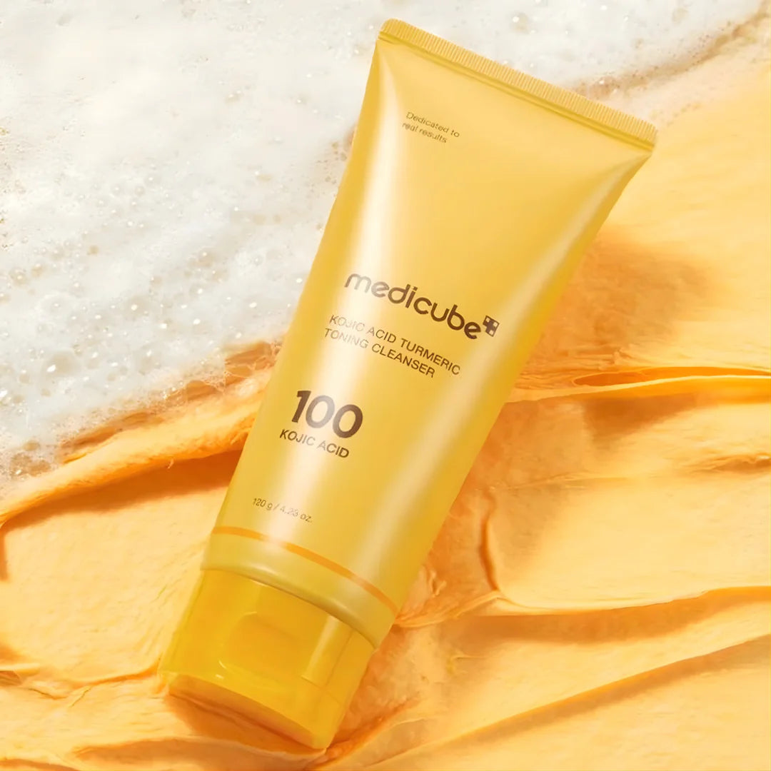 Medicube Limpiador Espumoso Kojic Acid Turmeric Toning Cleanser