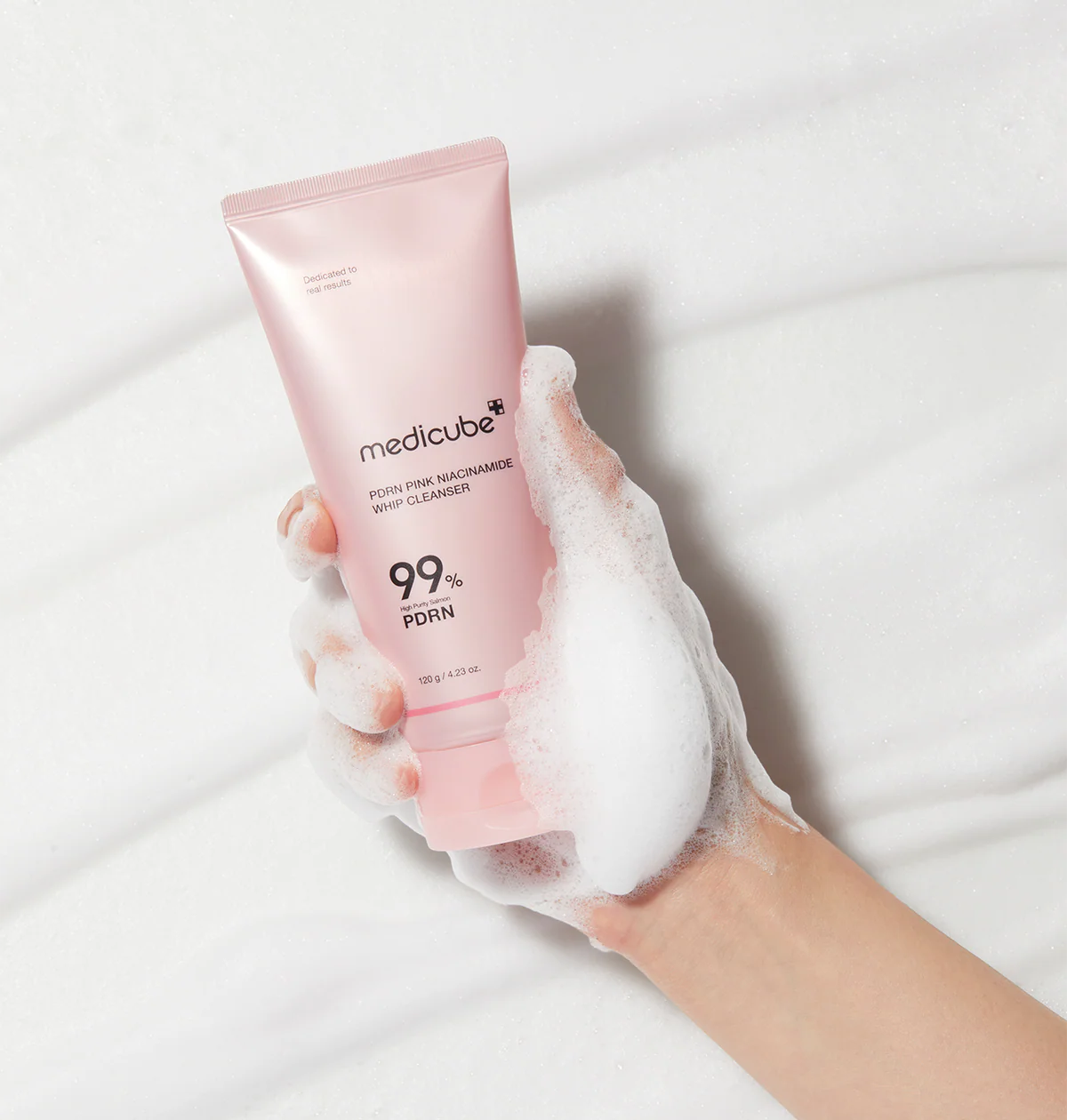 Medicube Limpiador Espumoso PDRN Pink Niacinamide Whip Cleanser