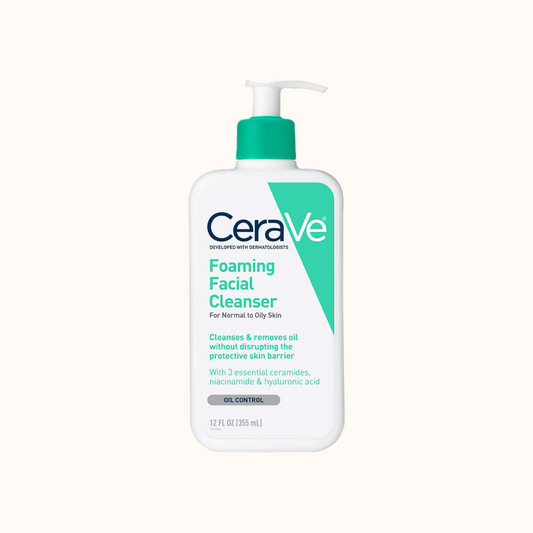 CeraVe foaming facial cleanser