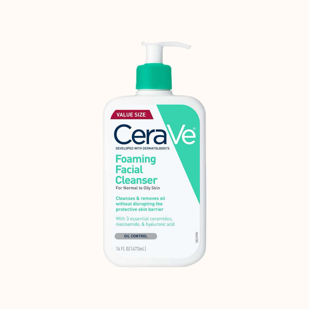 CeraVe foaming facial cleanser