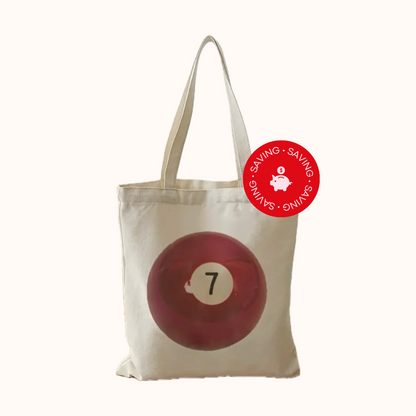 Tote Bag Pool Ball
