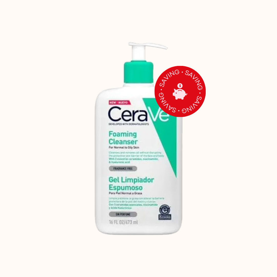 CeraVe foaming facial cleanser