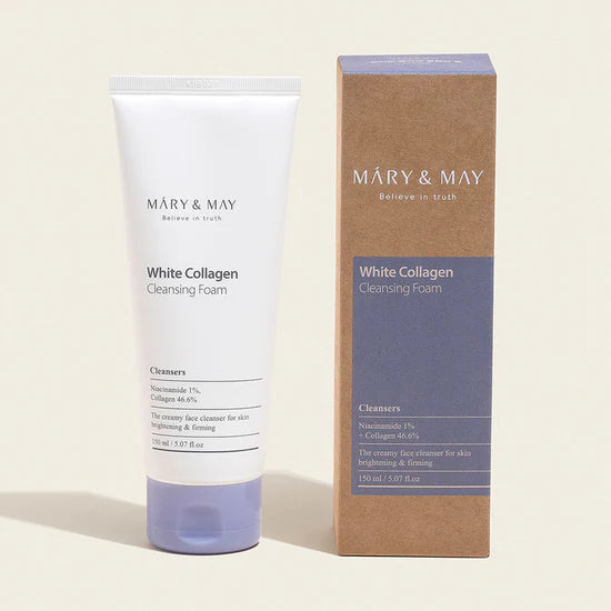 Mary&May - White Collagen Cleansing Foam