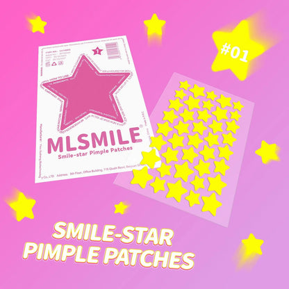 MLSMILE Smile Star Pimple Patches