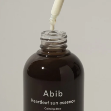 Abib heartleaf sun essence calming drop SPF50 + PA ++++